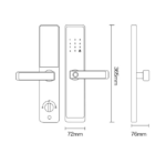 Mars okos zár méretei