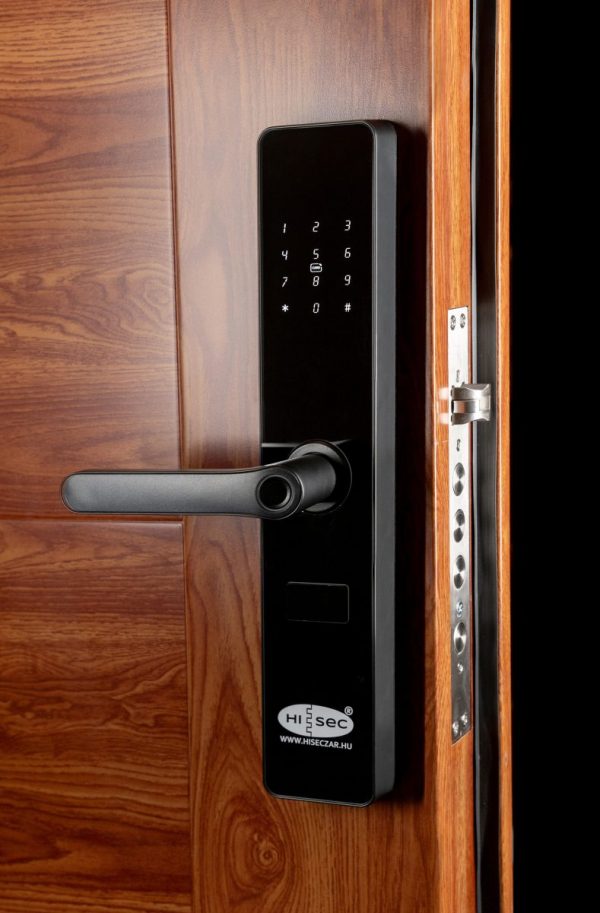 HiSec® - Plútó 2.0 Okos-zár - Nyitható Mobil alkalmazással, ujjlenyomattal, PIN kóddal, Bluetoothal és NFC-vel (ÚJ!)