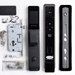 TITAN - HiSec® Arcfelismerő zár - Motoros nyitás zárás, beépített kamera és monitor