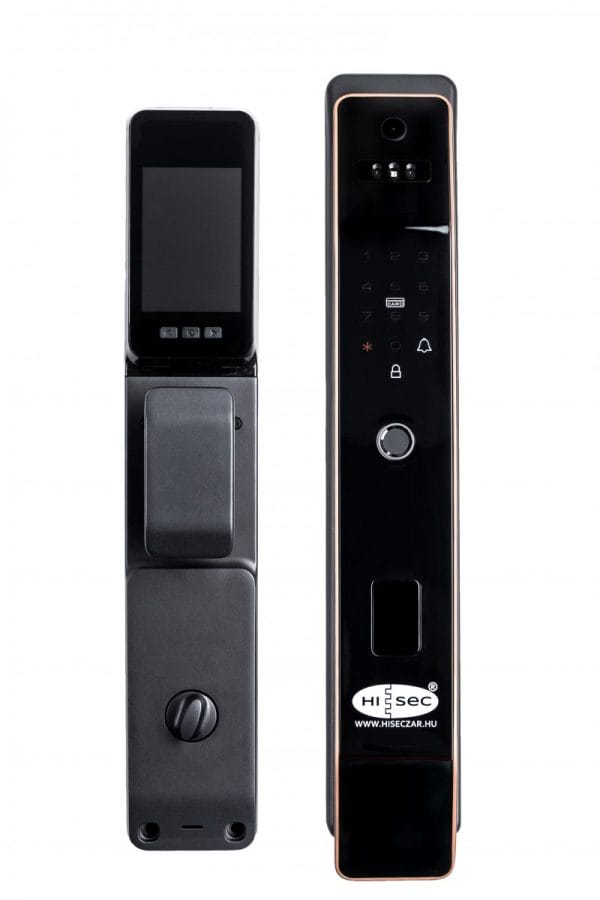TITAN - HiSec® Arcfelismerő zár - Motoros nyitás zárás, beépített kamera és monitor-4 TITAN - HiSec® Arcfelismerő zár - Motoros nyitás zárás, beépített kamera és monitor