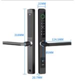 Luna Okos zár - zár méretei