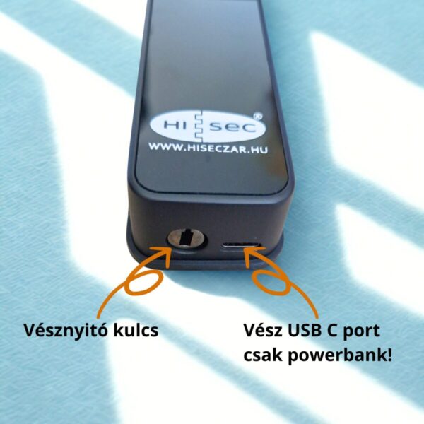 Pandora - Kültéri Okos zár, Műanyag és fa ajtókra-kozeli-kep