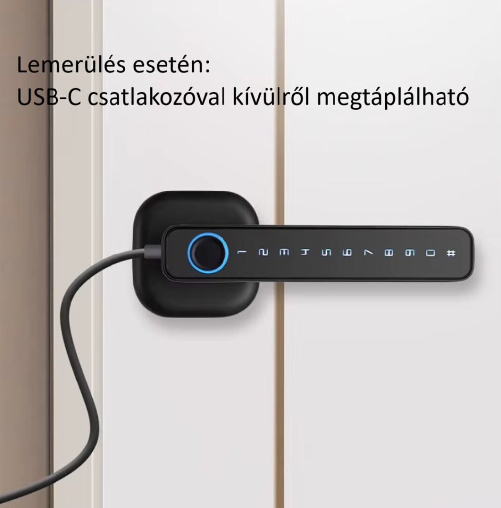Okos kilincs ujjlenyomattal szobaajtókhoz és mellékhelység ajtókhoz-05