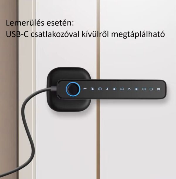 Okos kilincs ujjlenyomattal szobaajtókhoz és mellékhelység ajtókhoz-05